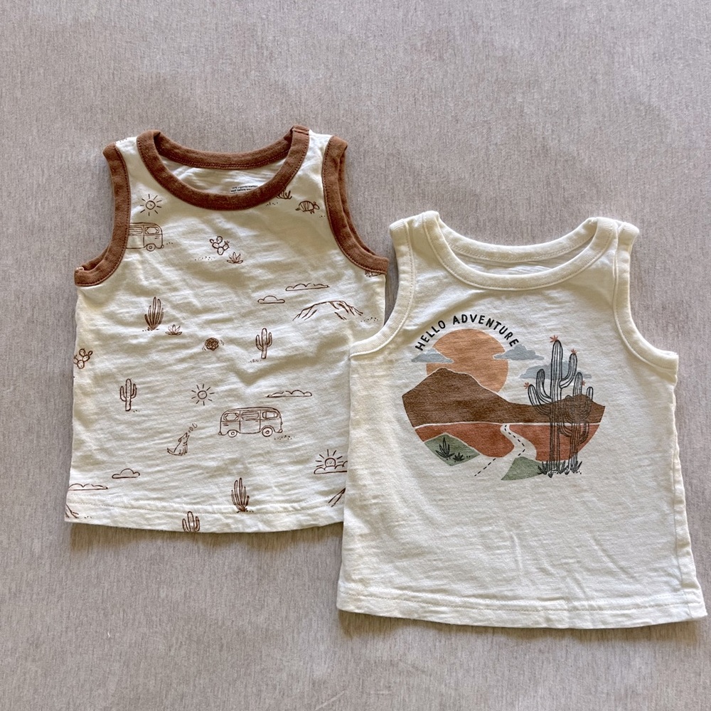 Baby Little Co. By Lauren Conrad Boho Tanktops 6 months